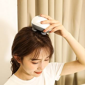 Kneading Head Massager Soft Silicone for Stress Relief